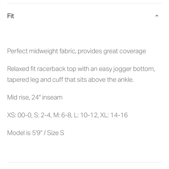 Vuori Lux Jumpsuit sz S
Color: Stone Heather - Picture 10 of 11